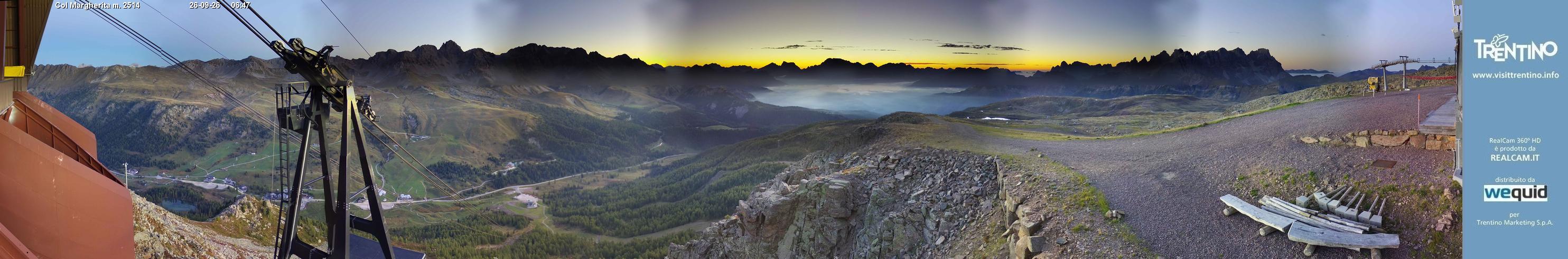 Panoramica Passo San Pellegrino