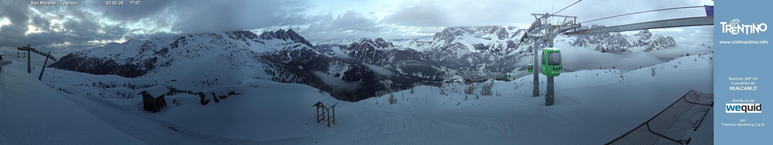 Panoramica Alpe Tognola – San Martino di Castrozza